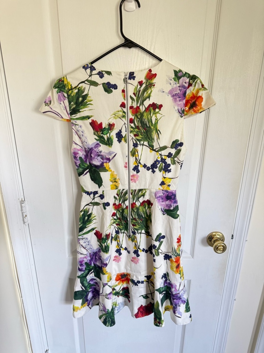 Alice + Olivia Kirby Wildflower Mini Dress - Picture 7 of 7